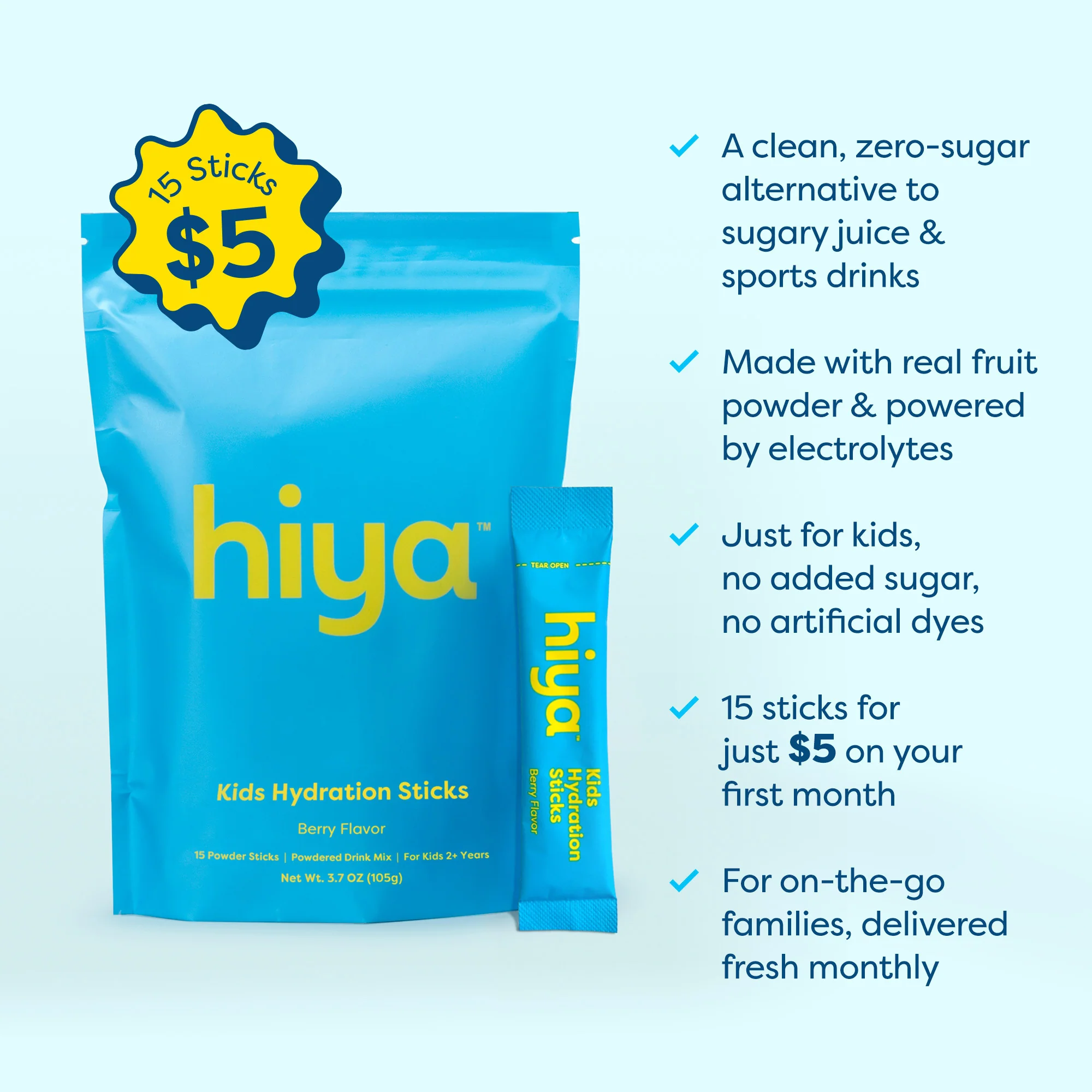 Kids Daily Hydration Sticks